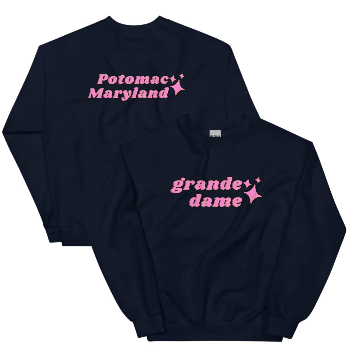 Karen Huger - Grande Dame - Real Housewives of Potomac - FRONT and BACK printed
