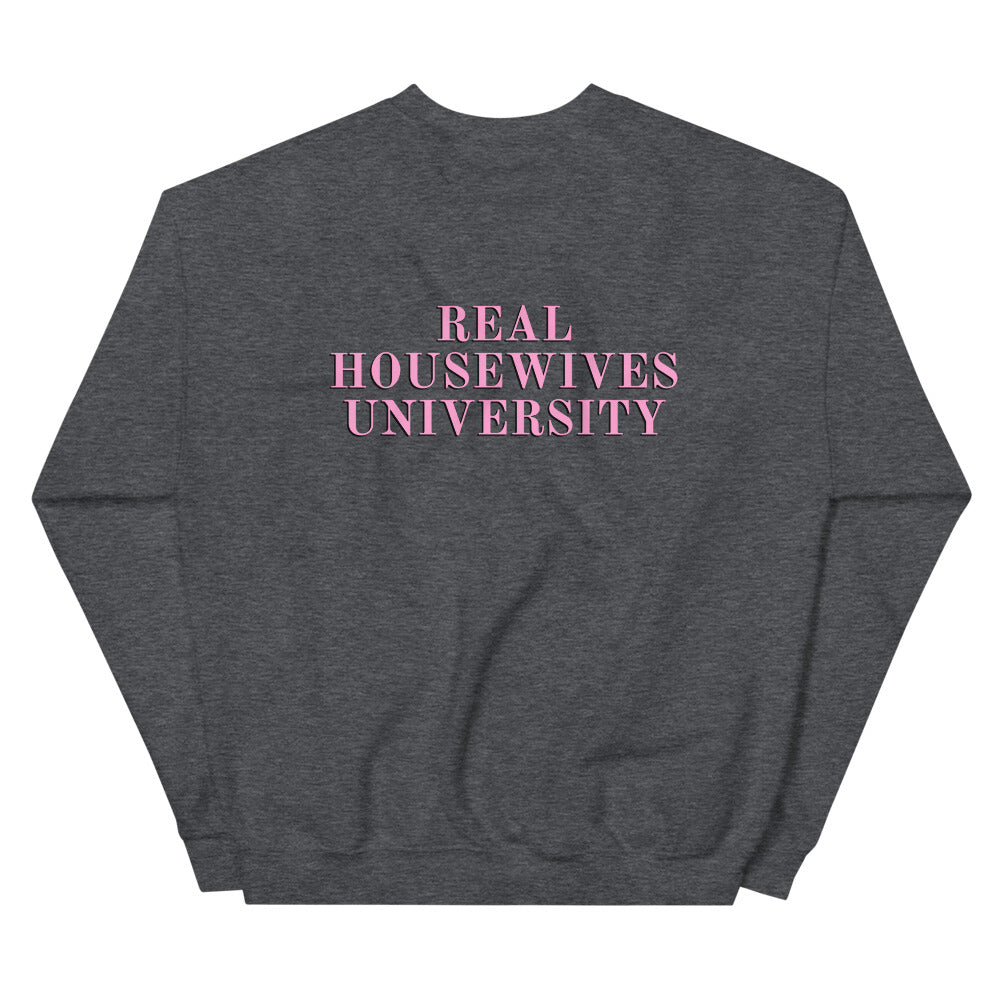 Real Housewives University - FRONT and BACK printed