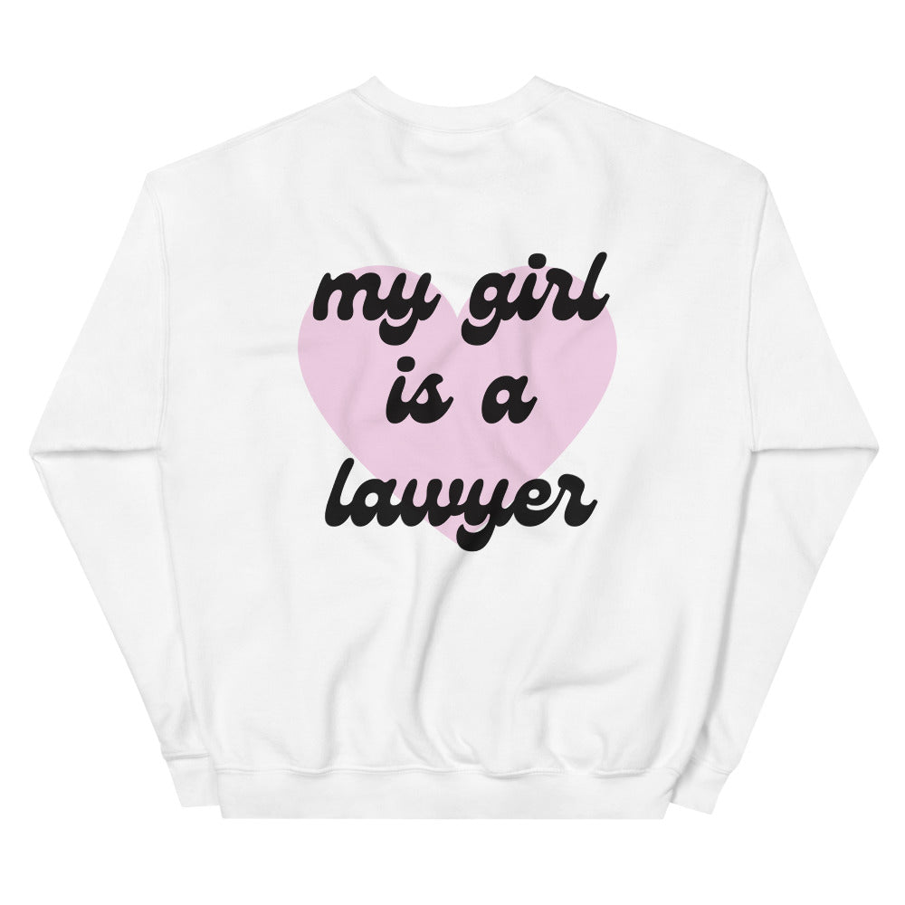 My Girl is a Lawyer - Sweatshirt - Pete Davidson Kim Kardashian inspired