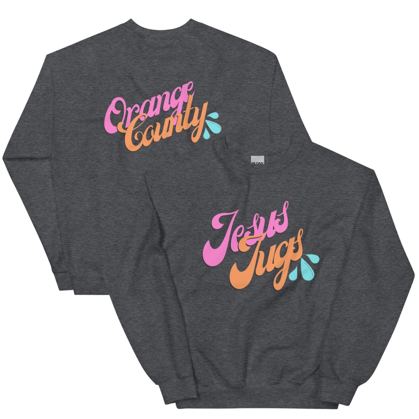 Jesus Jugs - Tamra Judge / Alexis Bellino - Real Housewives of Orange County - FRONT and BACK printed