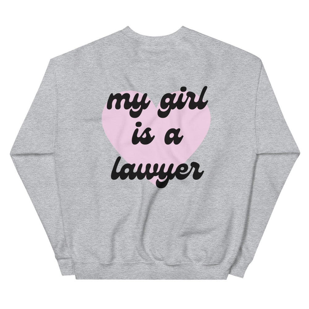 My Girl is a Lawyer - Sweatshirt - Pete Davidson Kim Kardashian inspired
