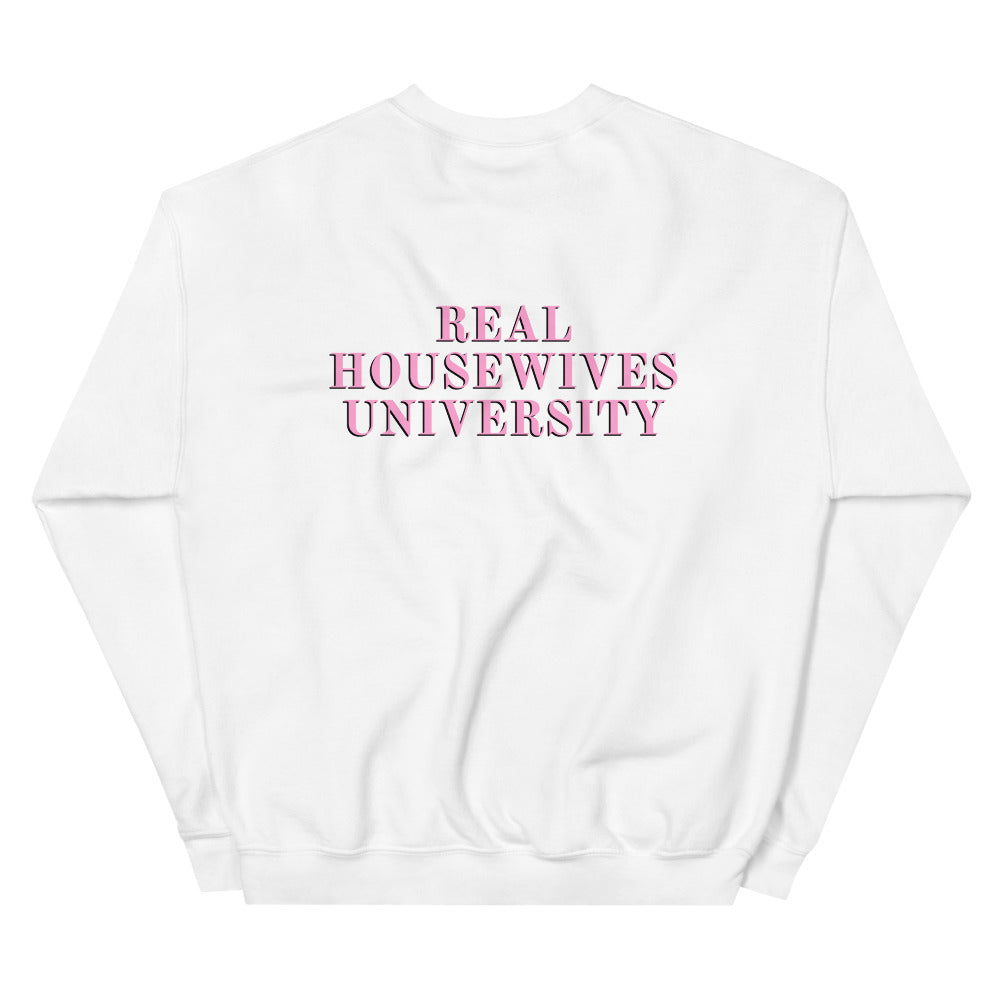 Real Housewives University - FRONT and BACK printed